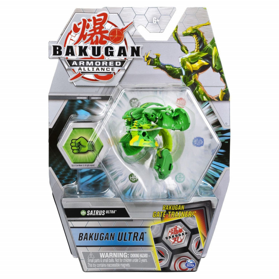 Bakugan s2 bila ultra sairus cu card baku-gear