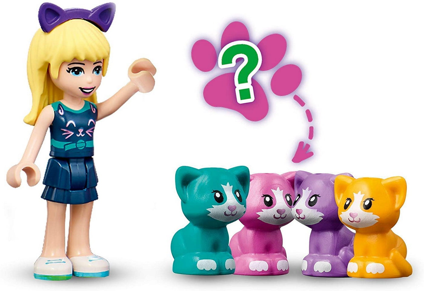 Lego friends cubul pisica al stephaniei 41665