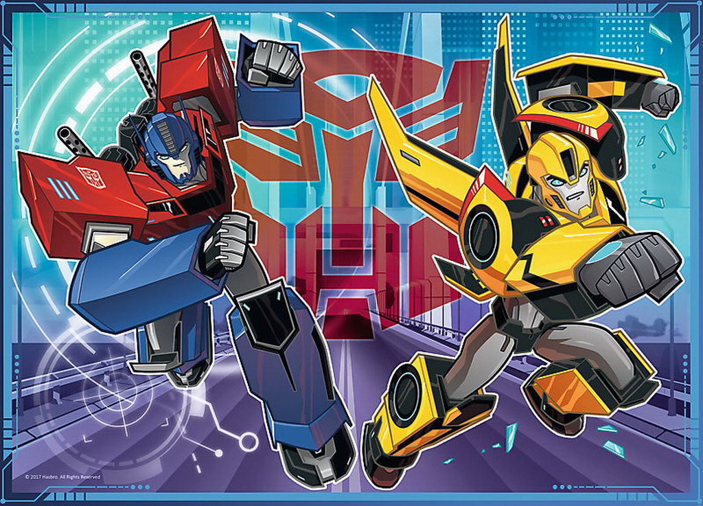 Puzzle trefl 4in1 transformers