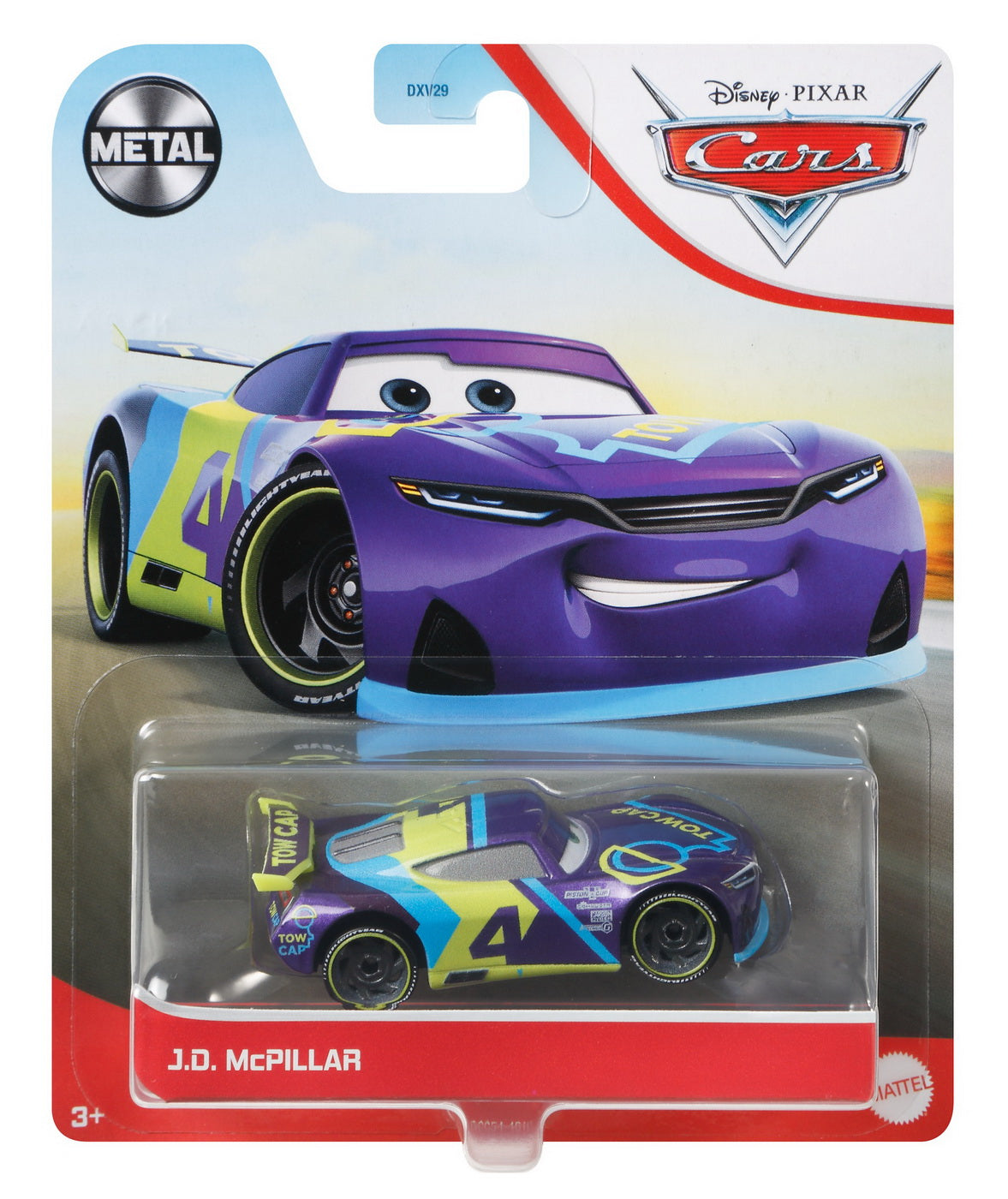 Masinuta metalica cars3 personajul jd mcpillar