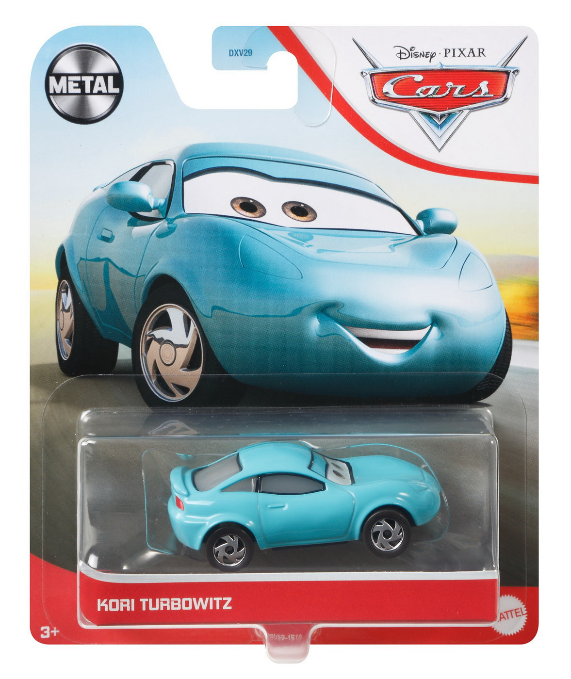 Masinuta metalica cars3 personajul kori turbowitz