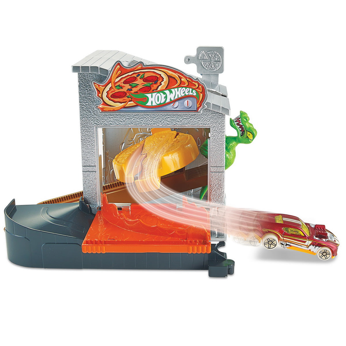 City unitati din oras hot wheels pizza toss