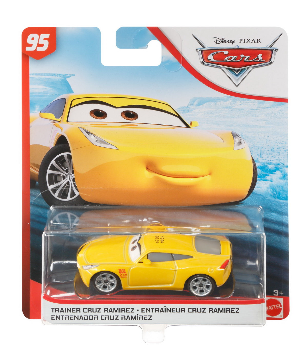 Masinuta metalica cars3 personajul trainer cruz ramirez