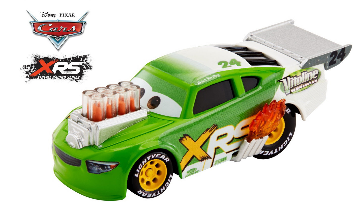 Cars xrs masinuta metalica de curse personajul brick yardley