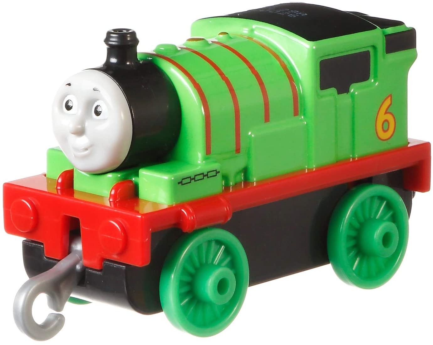 Locomotiva percy push along cu pete colorate