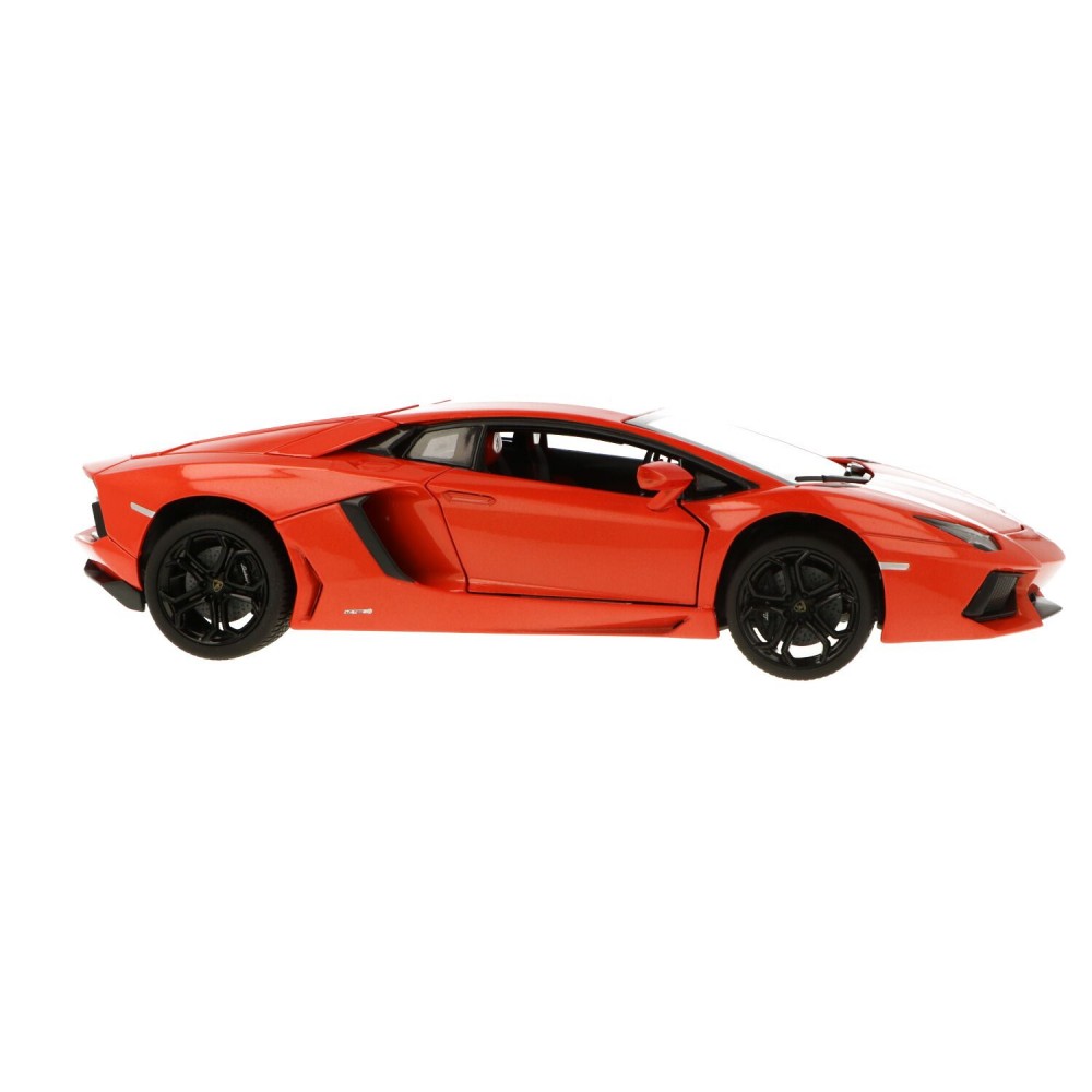 Masinuta metalica lamborghini aventador lp700 portocaliu scara 1 la 18