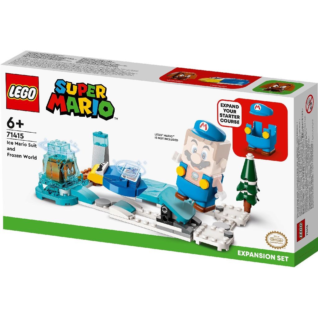 Lego super mario set de extindere costum mario crio si lumea de gheata 71415