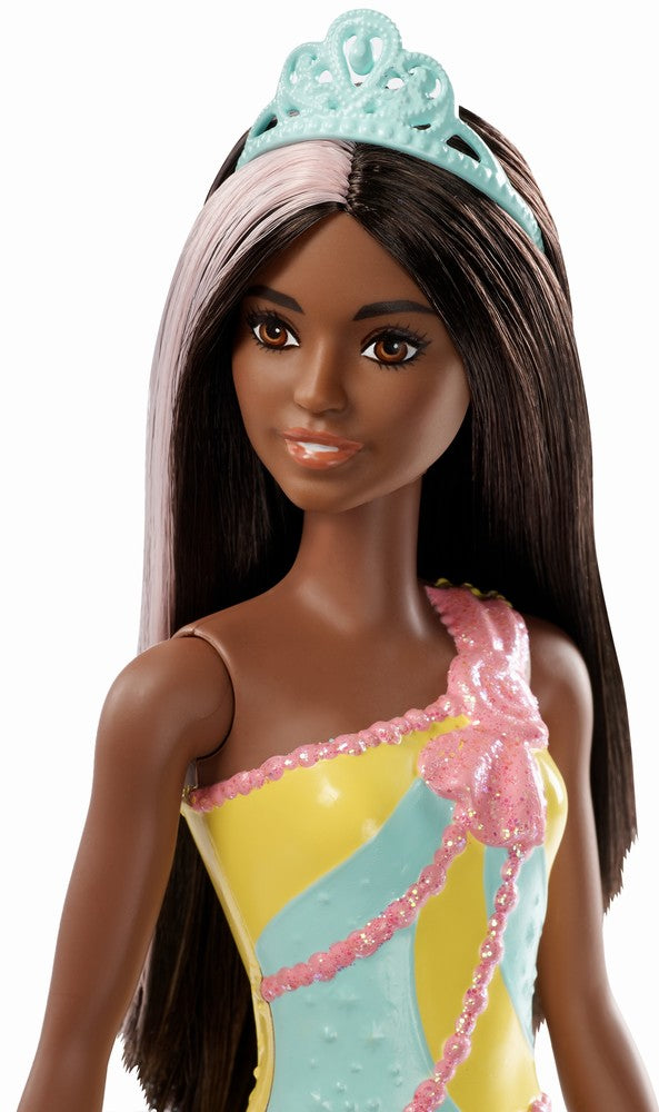 Papusa barbie dreamtopia printese cu suvita roz