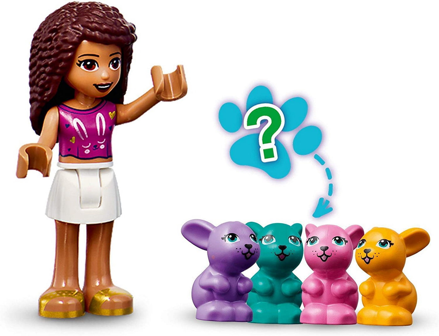 Lego friends cubul iepuras al andreei 41666