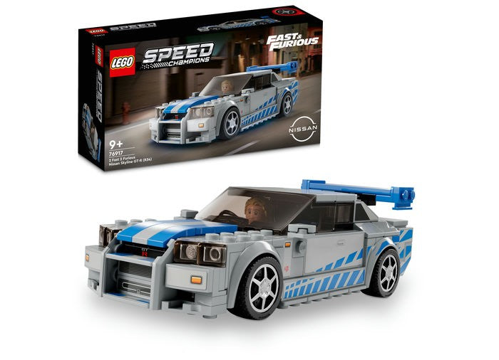 Lego speed champions nissan skyline gt r 76917