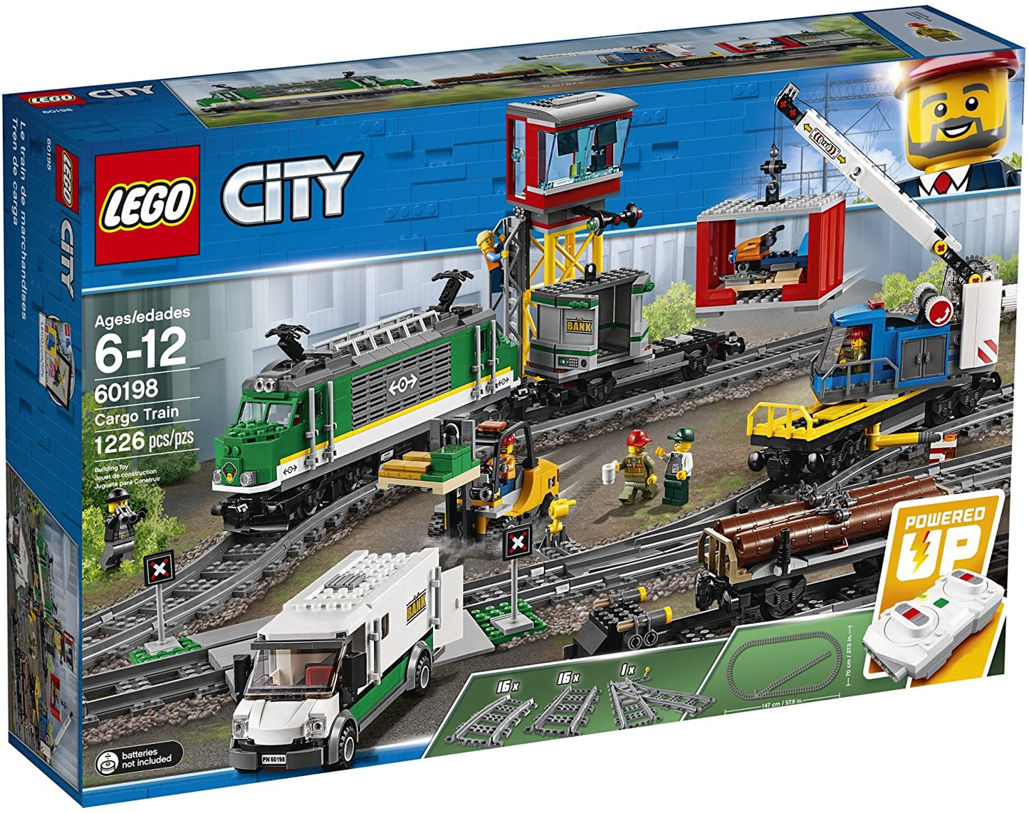 Lego city tren marfar