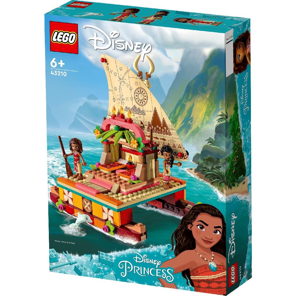 Lego disney princess catamaranul polinezian al moanei 43210