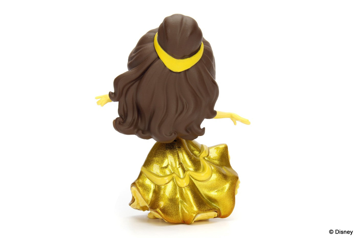 Jada figurina disney princess belle cu rochita aurie 10cm