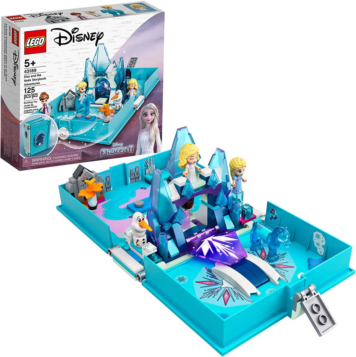 Lego disney princess aventuri din cartea de povesti cu elsa si nokk 43189