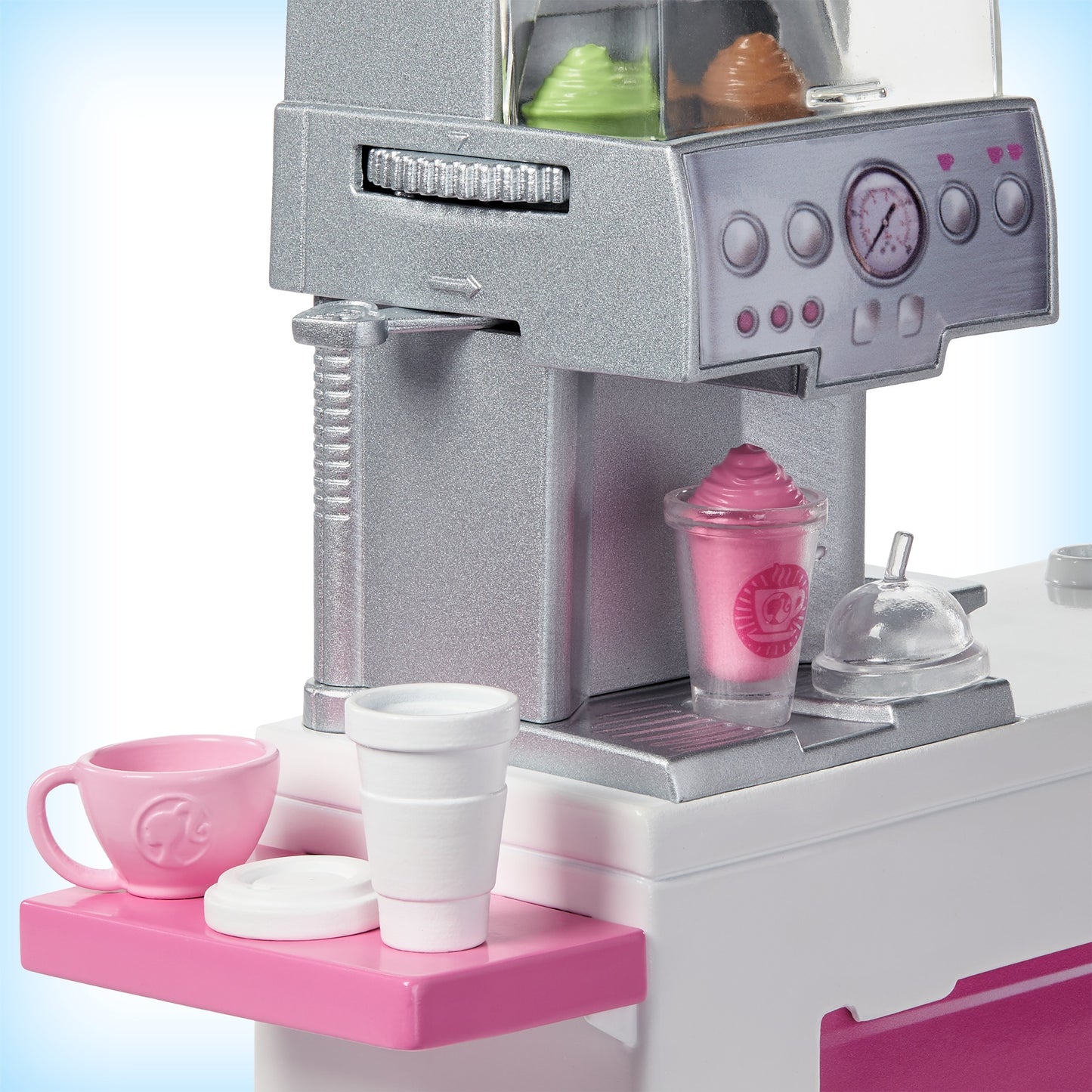 Barbie  set cafenea cu 20 de accesorii