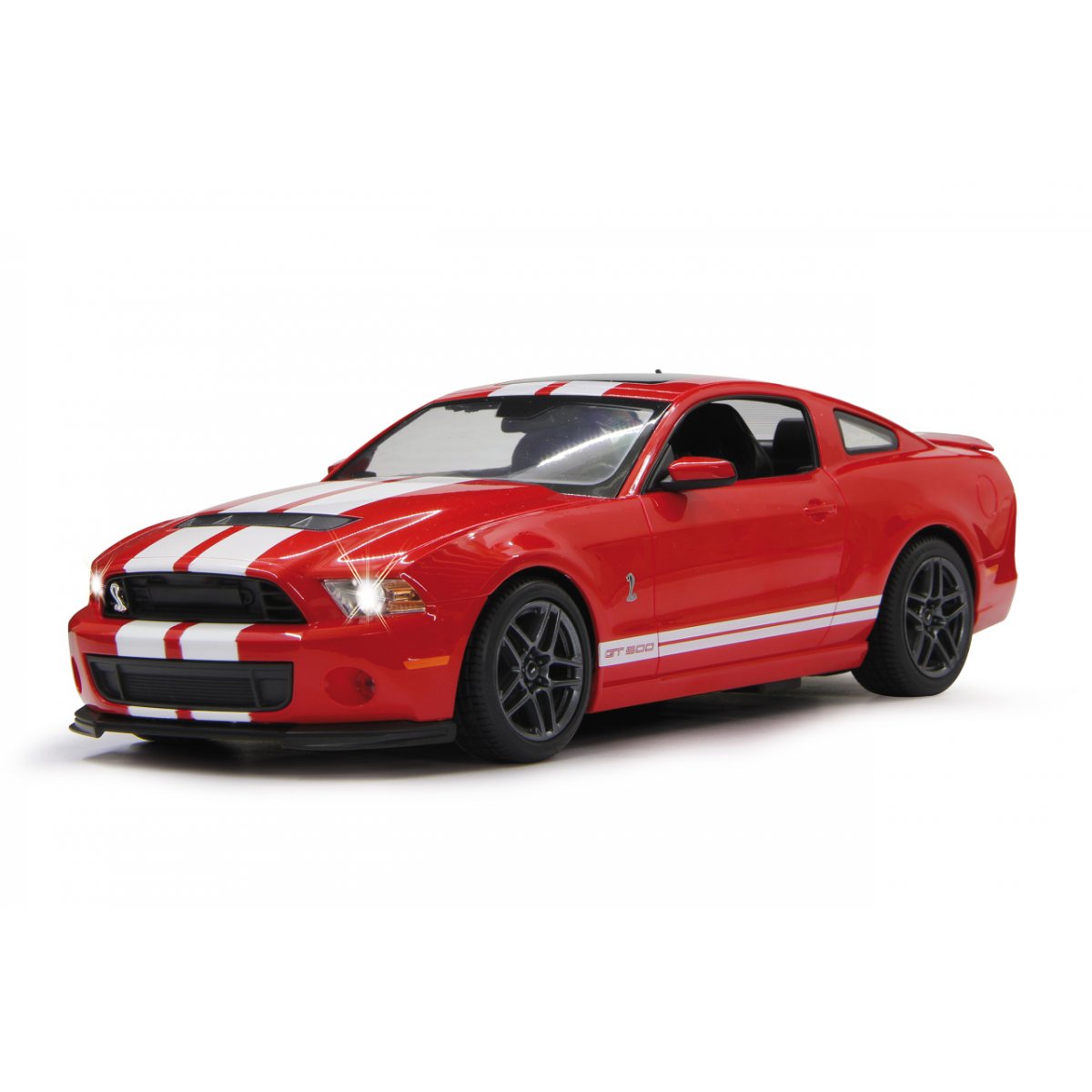 Masina cu telecomanda ford shelby gt500 rosu cu scara 1 la 14