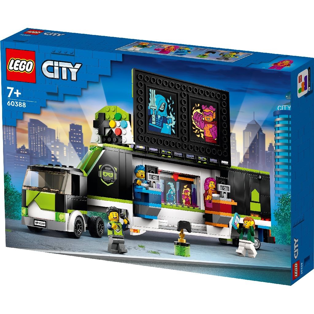 Lego city camion pentru turenul de gaming 60388