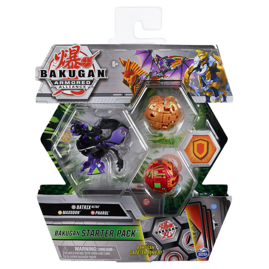 Bakugan s2 pachet de start maxodon, pharol si batrix ultra