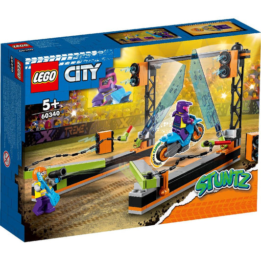 Lego city stuntz provocarea de cascadorii cu motociclete 60340