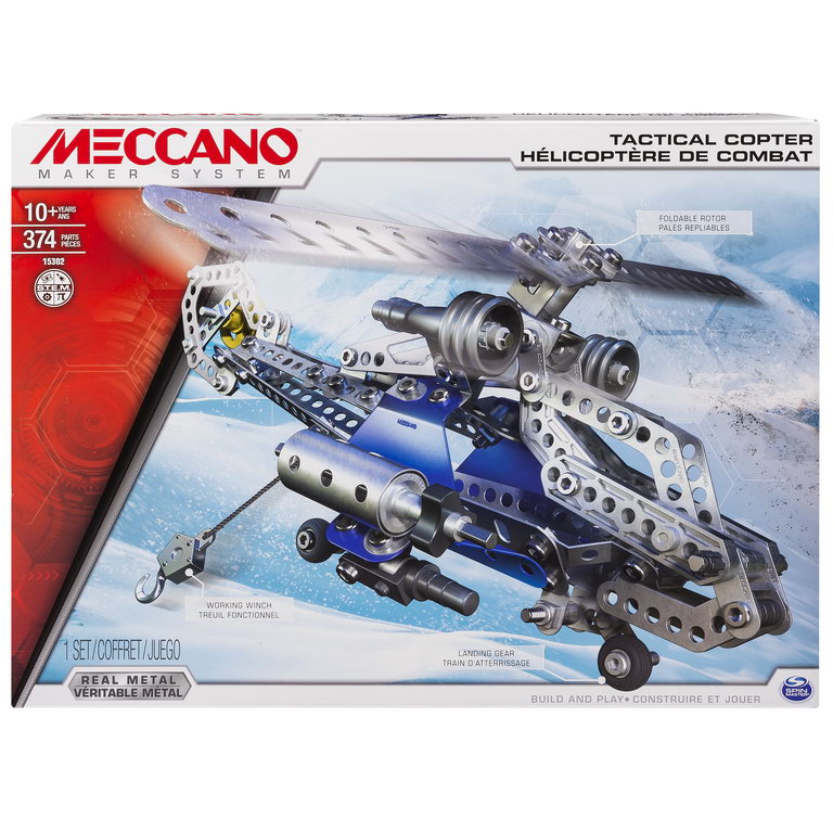 Meccano elicopter