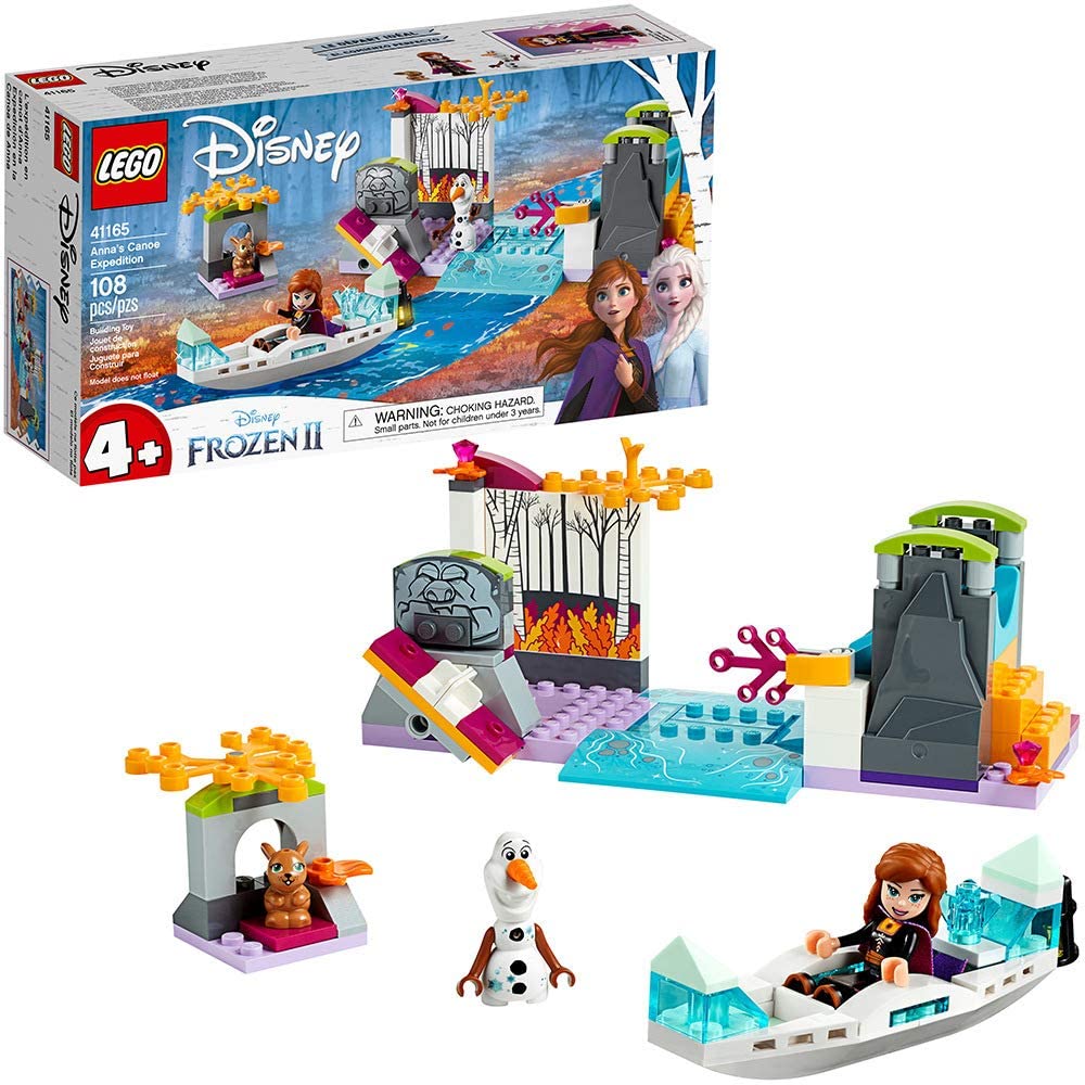 Lego disney expeditia annei cu canoe 41165