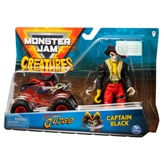 Monster jam macheta blestemul piratilor si capitanul negru