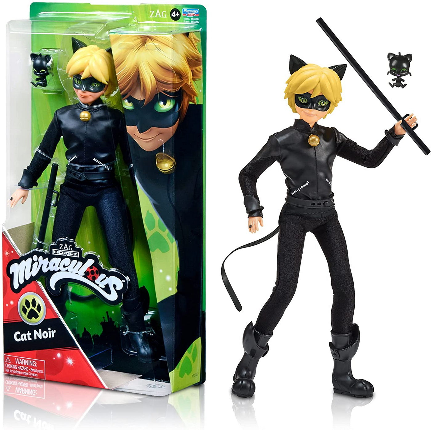 Miraculos buburuza papusa cat noir 30cm