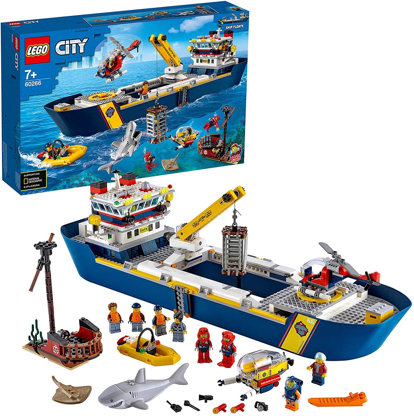 Lego nava de explorare a oceanului