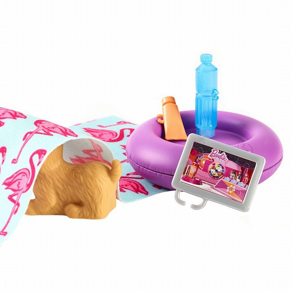 Barbie set accesorii piscina cu colac