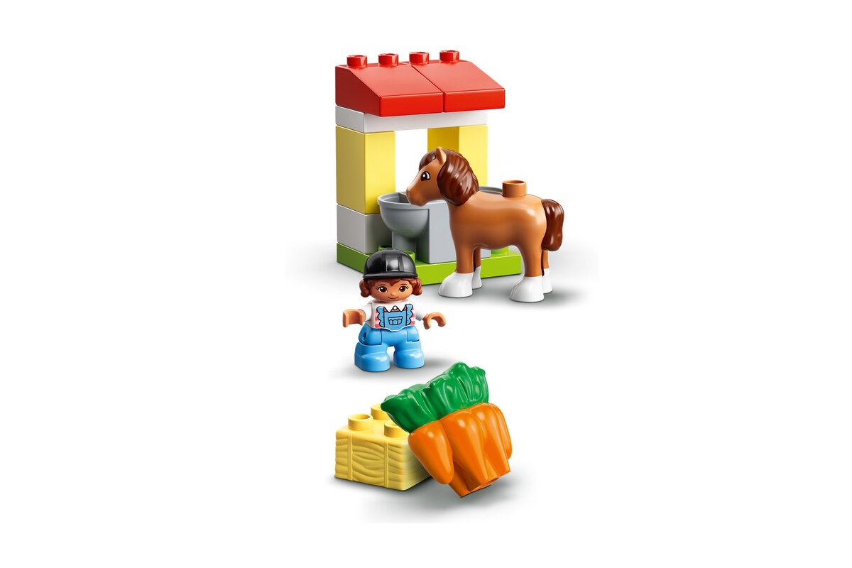 Lego duplo  grajd pentru cai si ingrijirea poneilor 10951