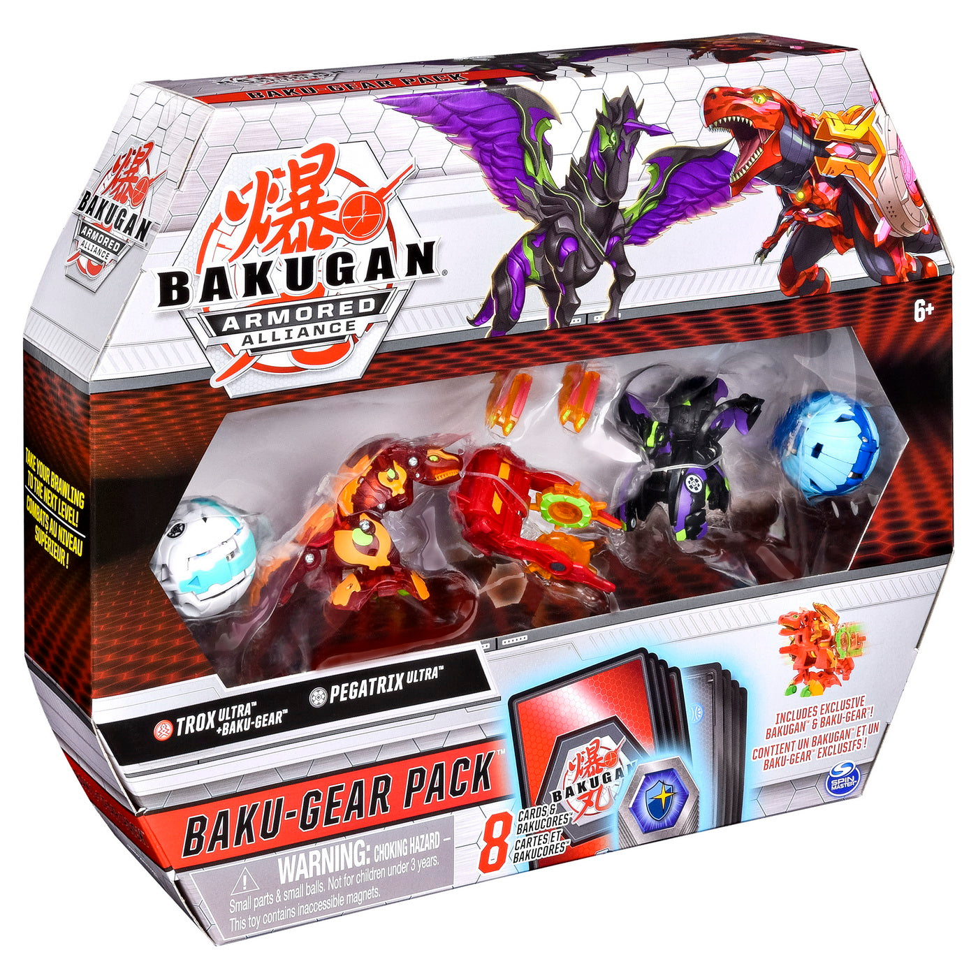 Bakugan s2 set de lupta ultra trox pegatrix cu baku-gear