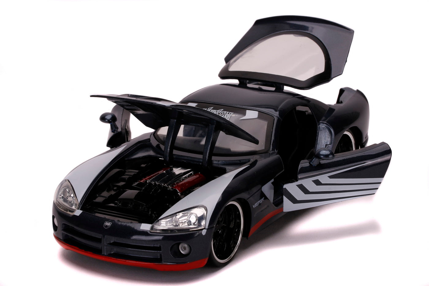 Masinuta metalica venom 2008 dodge viper scara 1 la 24