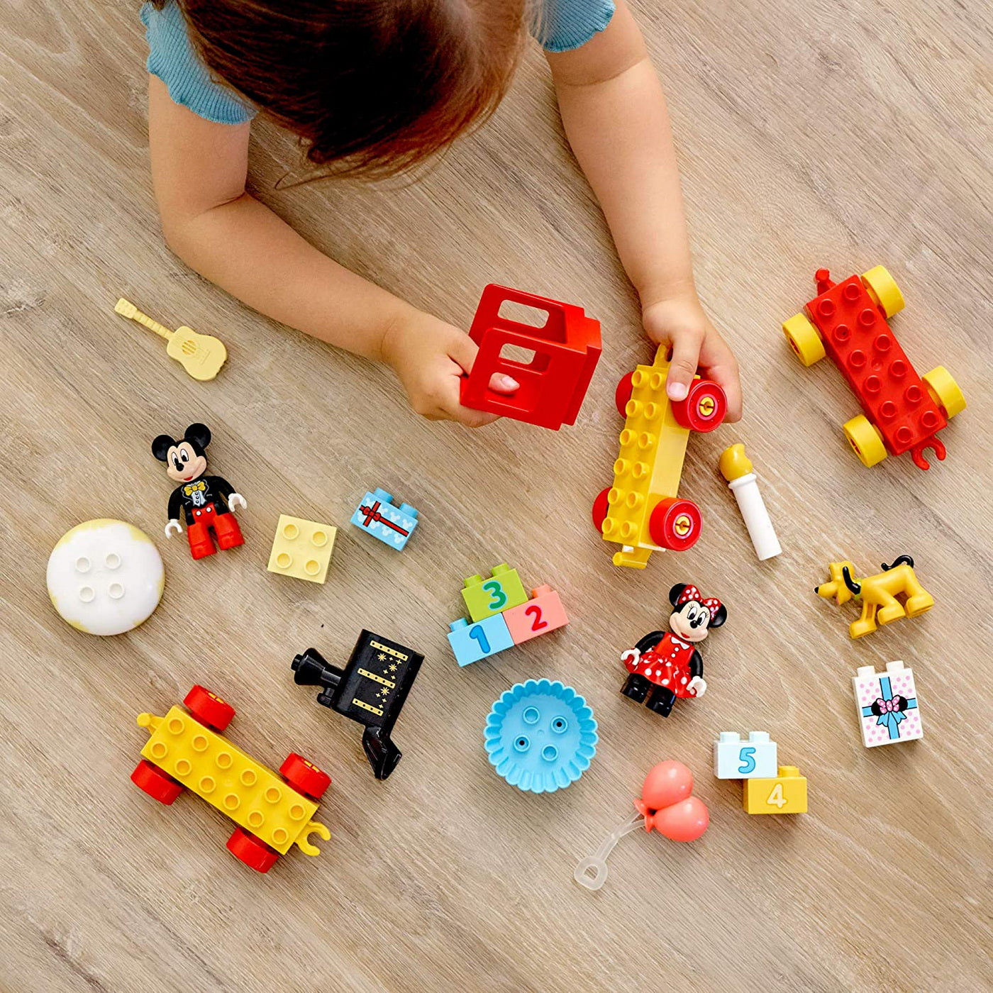 Lego duplo  trenul zilei aniversare mickey si minnie 10941