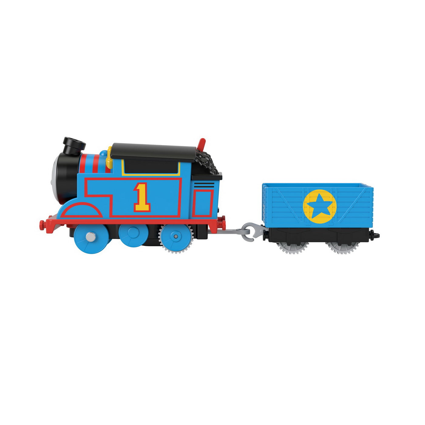 Thomas locomotiva motorizata thomas cu vagon