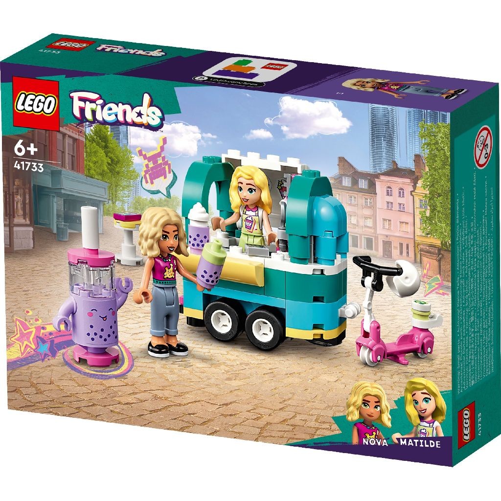 Lego friends magazin ambulant de ceai cu tapioca 41733