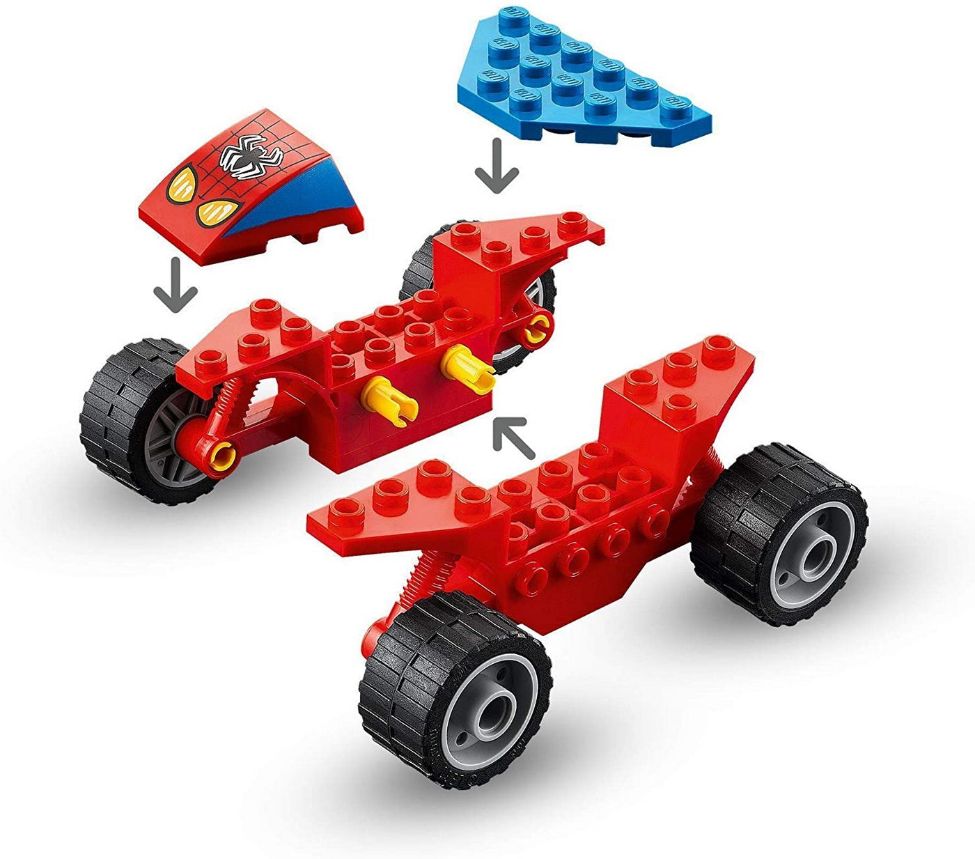 Lego super heroes confruntarea dintre omul paianjen si sandman 76172