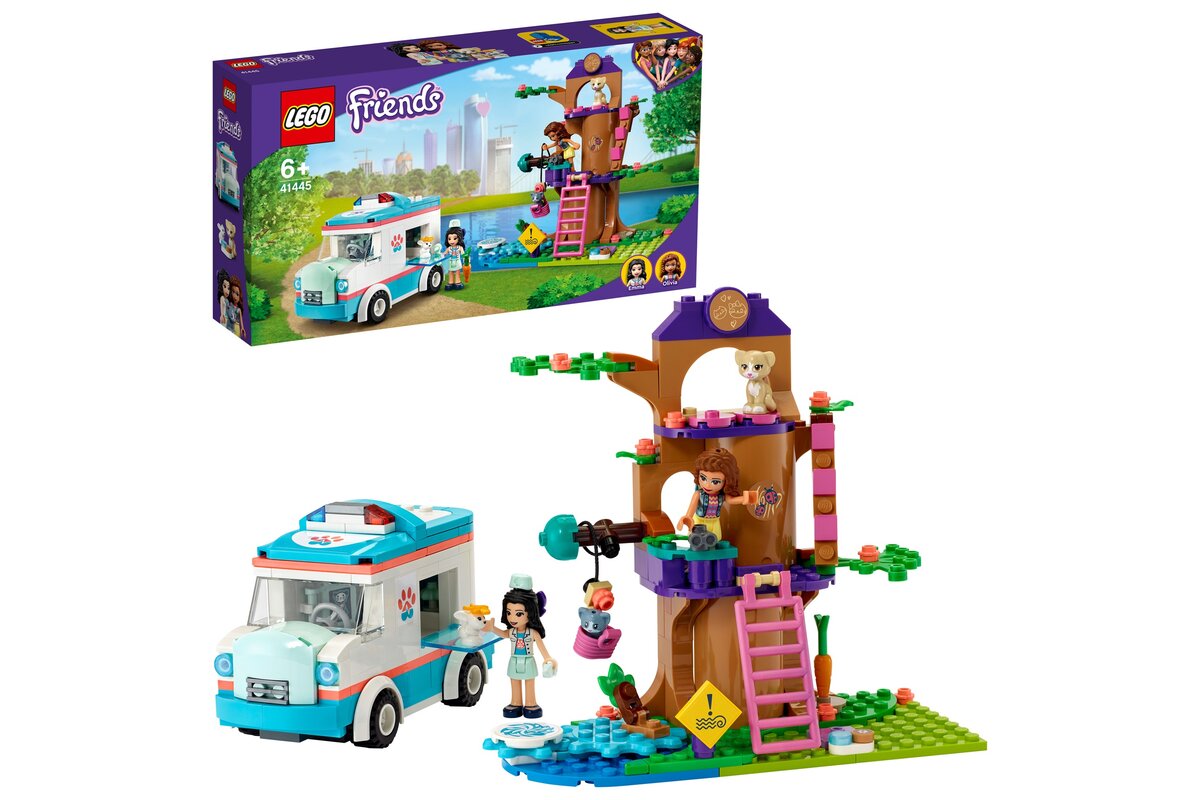 Lego friends ambulanta clinicii veterinare 41445