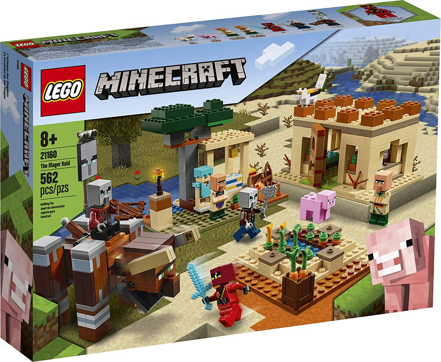 Lego minecraft raidul illager 21160