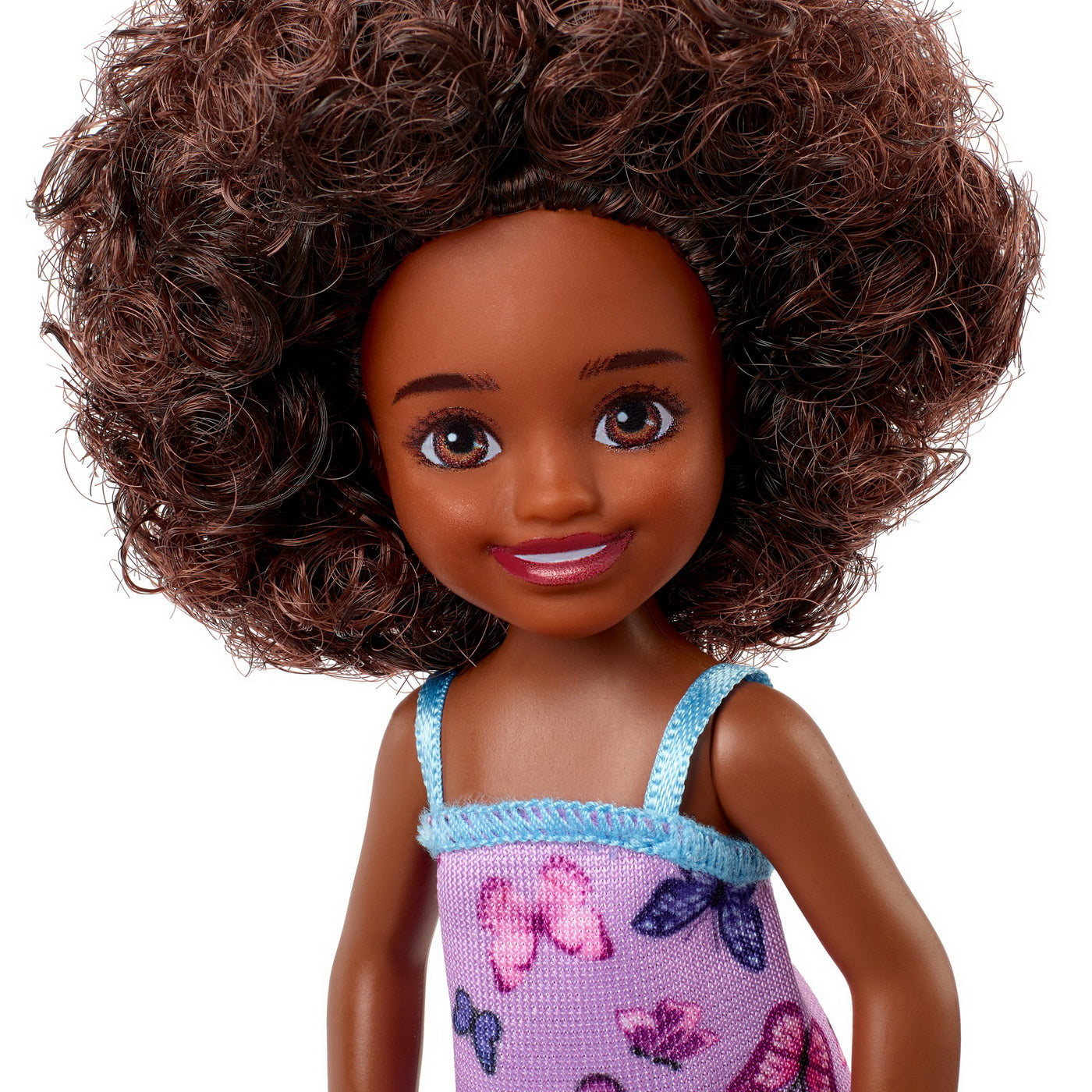 Barbie papusa chelsea creola cu par afro