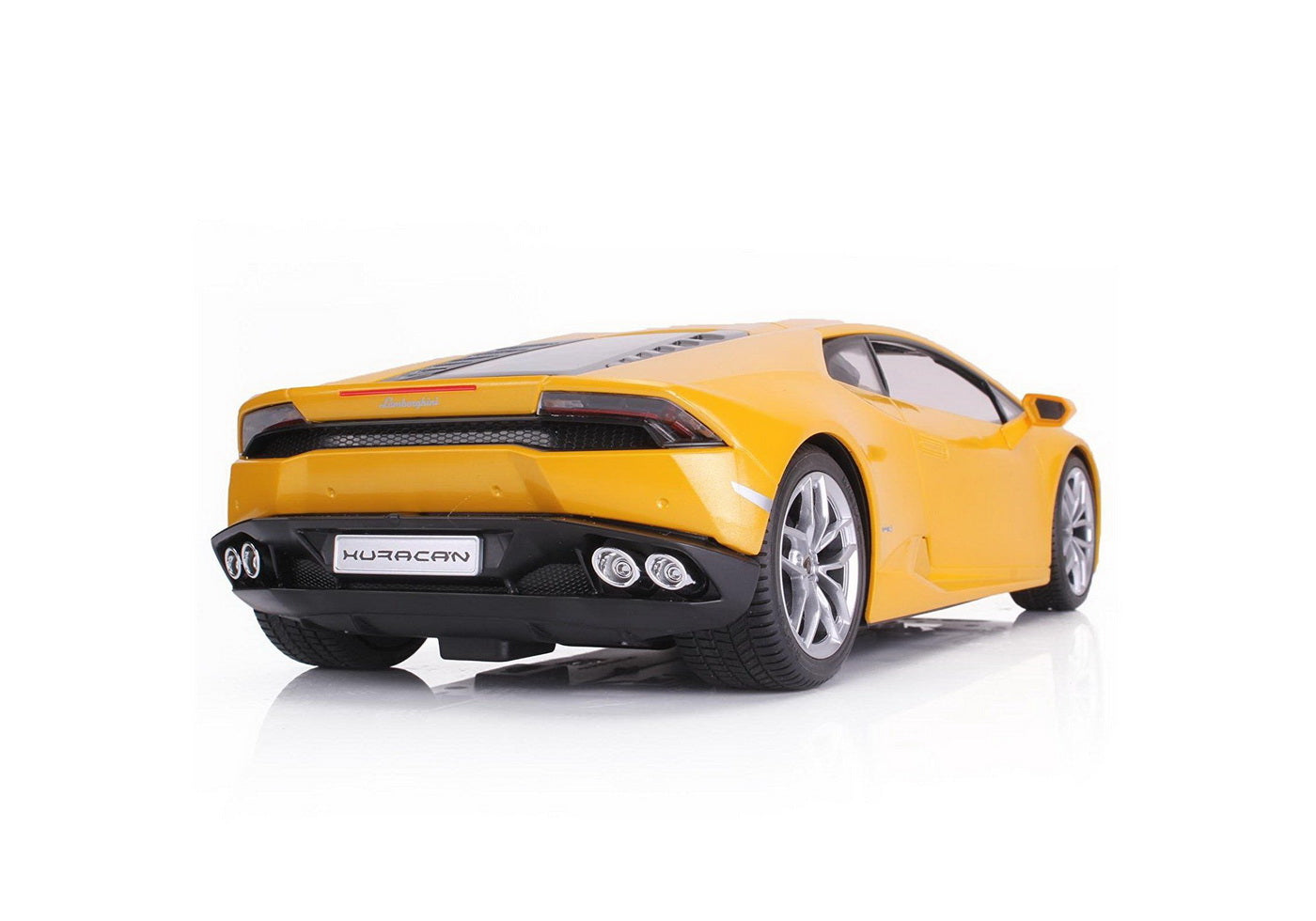 Masina cu telecomanda lamborghini lp610-4 galbena scara 1 la 14