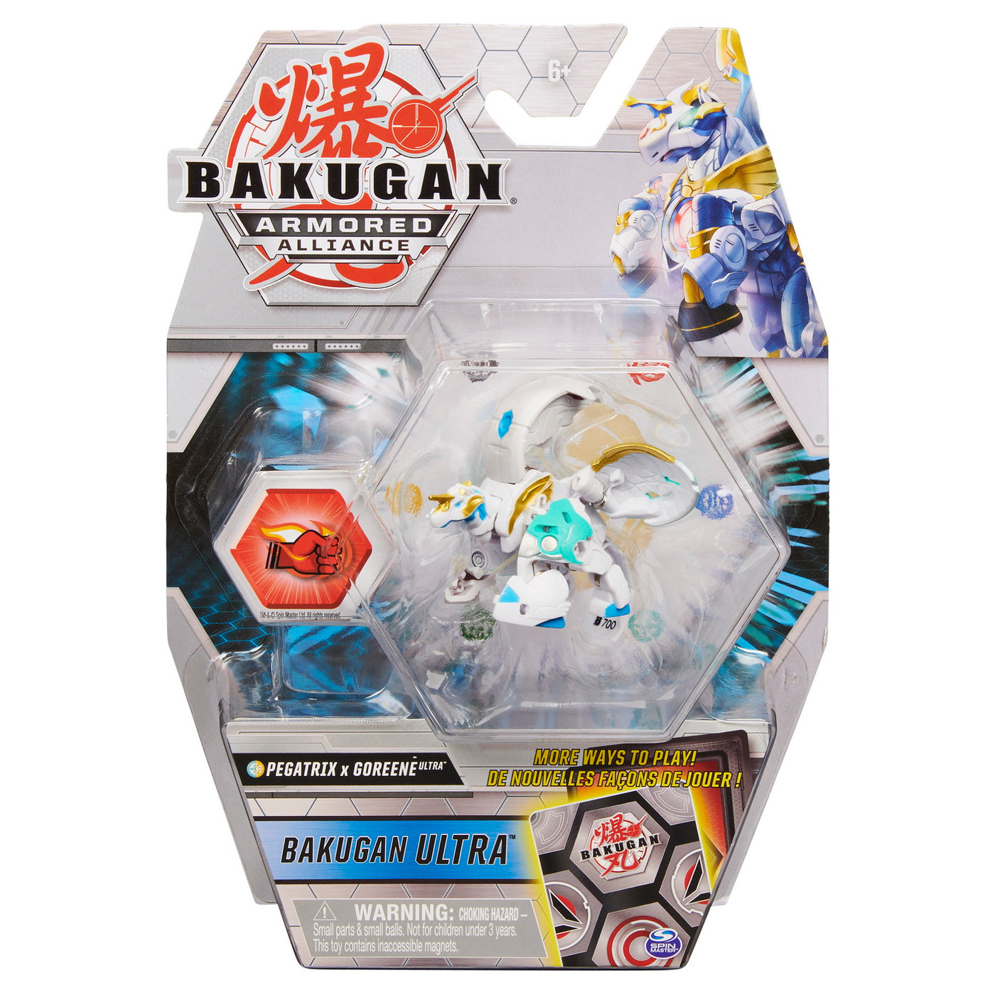 Bakugan s2 bila ultra pegatrix goreene cu card baku-gear