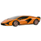 Masina cu telecomanda lamborghini sian portocaliu cu scara 1 la 24