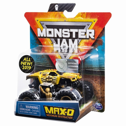 Monster jam metalica max d scara 1 la 64