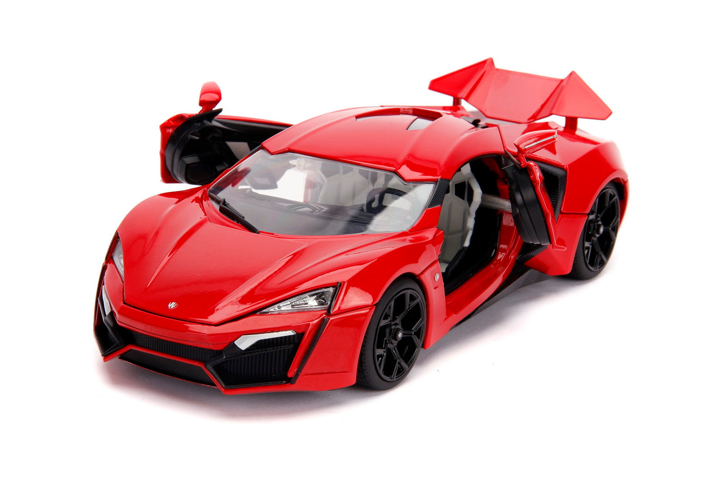 Masinuta fast and furious lykan hypersport scara 1:18 si figurina dominic