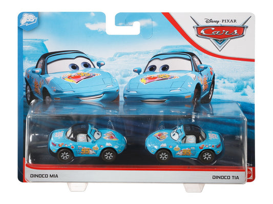 Cars3 set 2 masinute metalice dinoco mia si dinoco tia