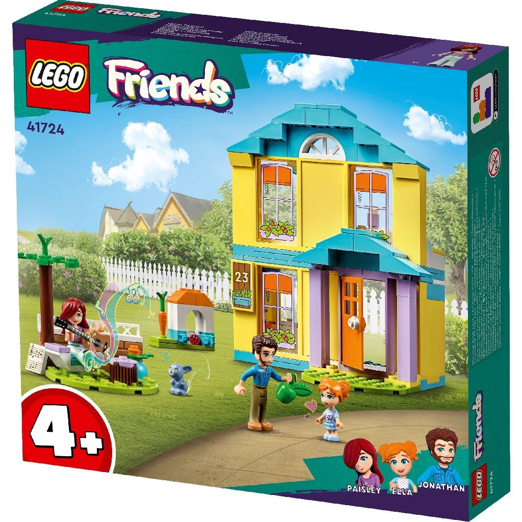 Lego friends casa lui paisley 41724