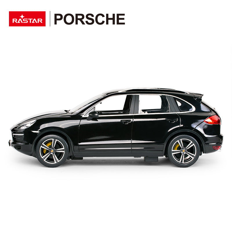 Masina cu telecomanda porsche cayenne turbo negru cu scara 1 la 14