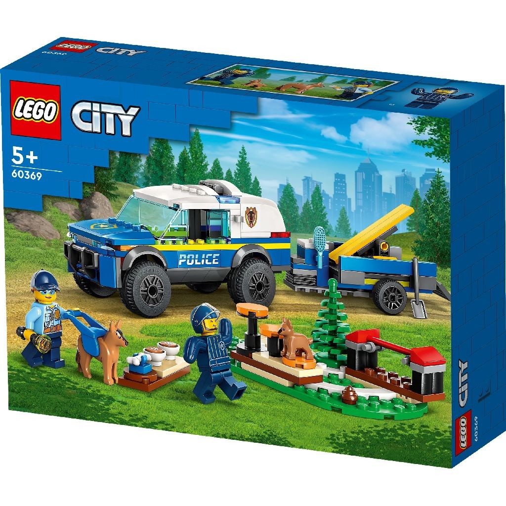 Lego city antrenament canin al politiei 60369