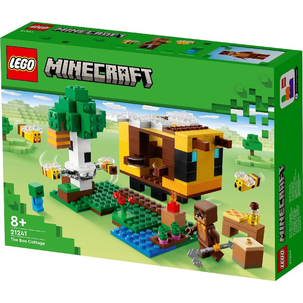 Lego minecraft casuta albinelor 21241