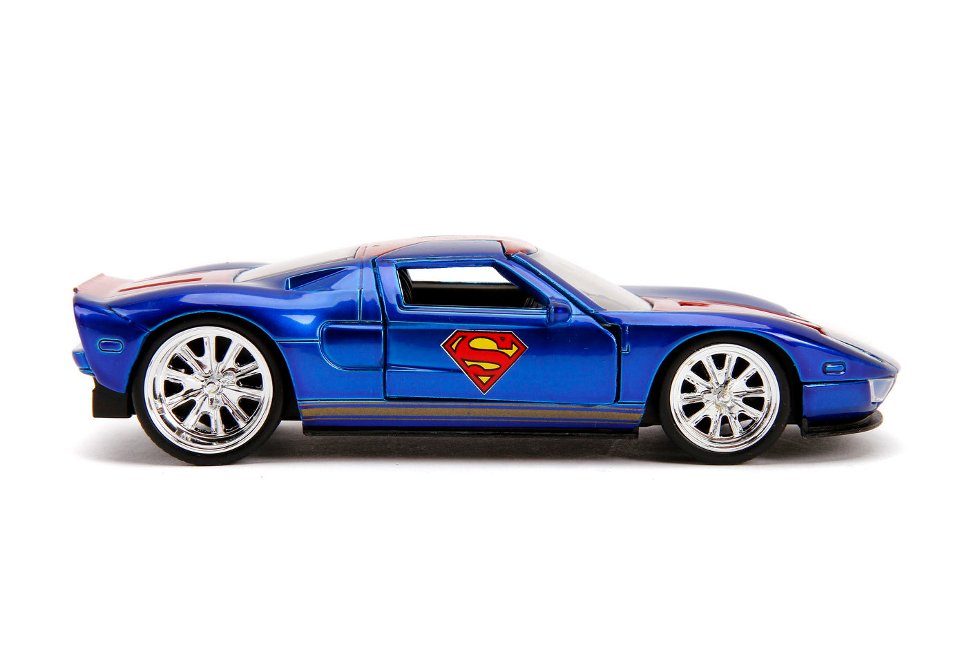 Masinuta metalica superman 2005 ford gt scara 1 la 32